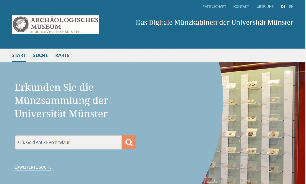 Das Digitale Münzkabinett der Universität Münster